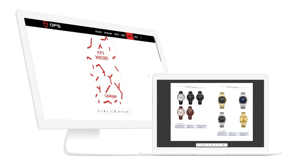ops watches digital catalog